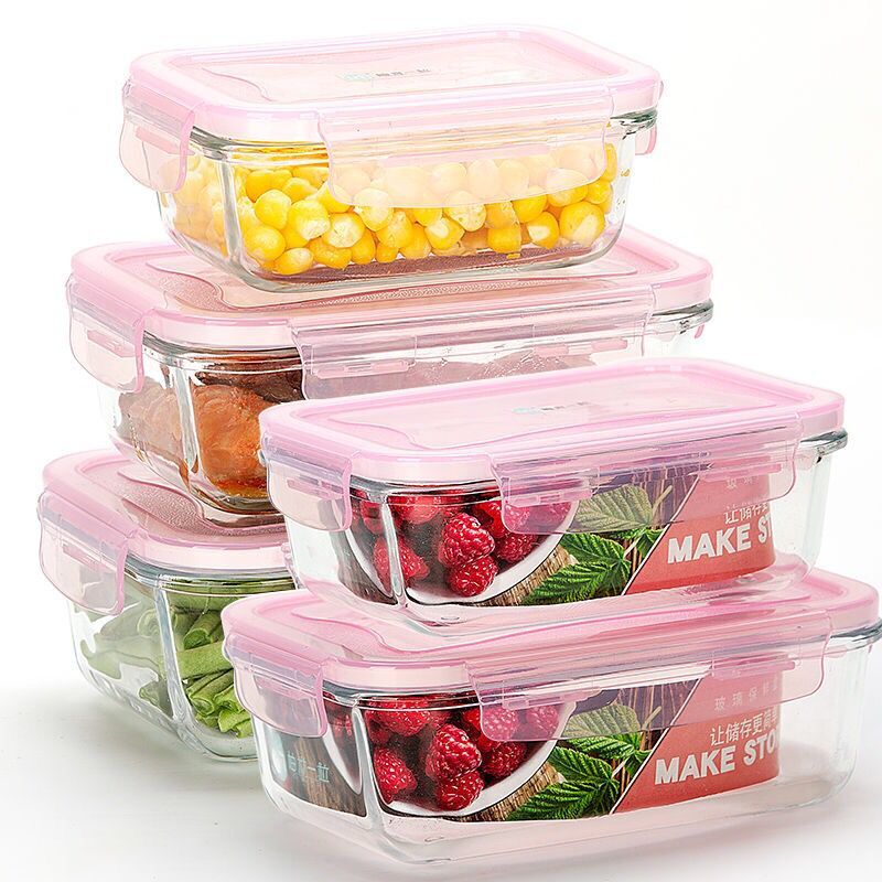 Health Wellness Solutions - 3 Pieces/Microwave Oven Heating Lunch Box
