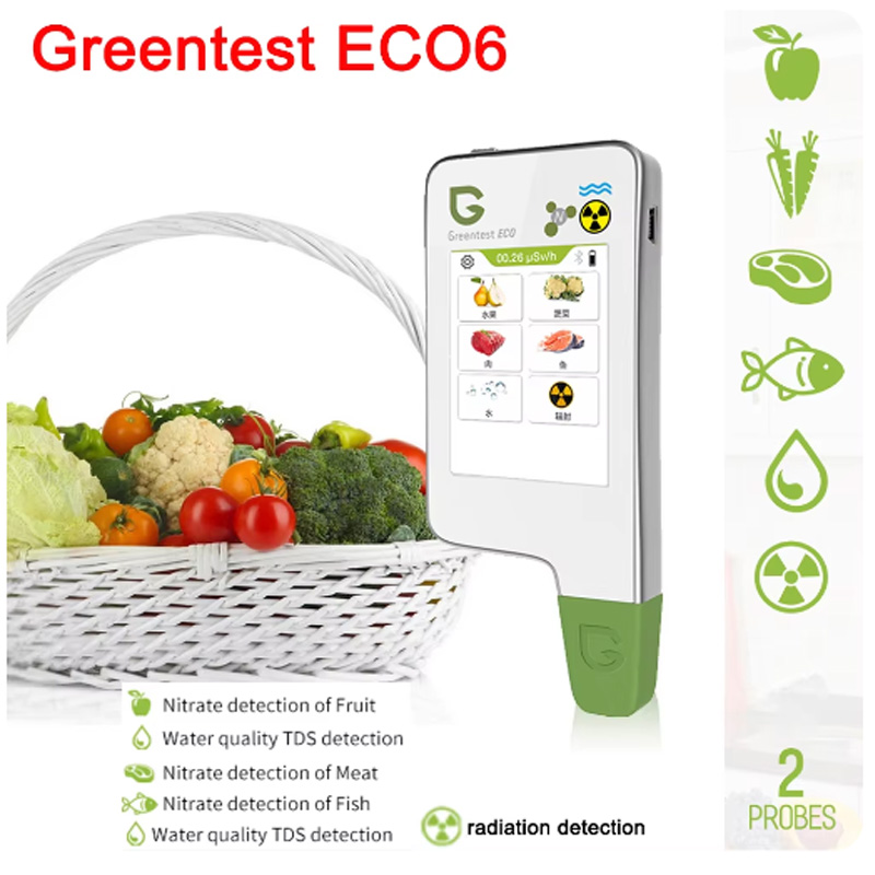 Health Wellness Solutions - 1-6 Greentest Food Safety Detector Food
