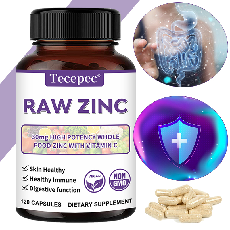 Health Wellness Solutions - Zinc Vitamins - Raw Zinc Whole