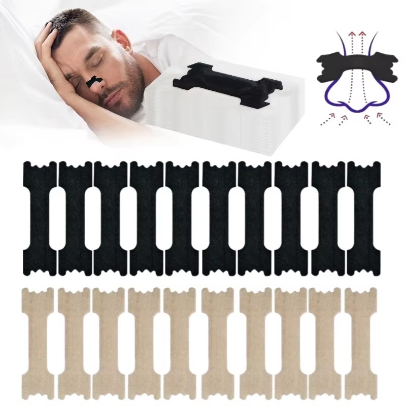 Health & Wellness Vector - 10-100pcs Anti-snoring Strips Easier to Breathe