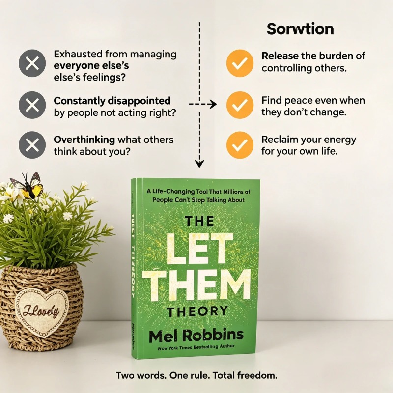 The Let Them Theory By Mel Rob - огляд і ціна Health & Wellness Vector
