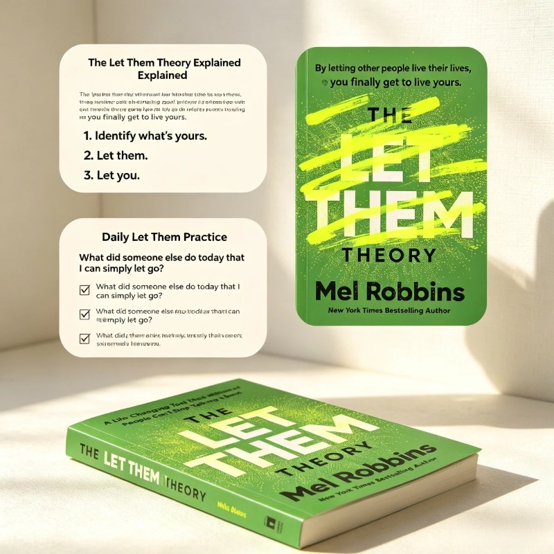The Let Them Theory By Mel Rob - огляд і ціна Health & Wellness Vector