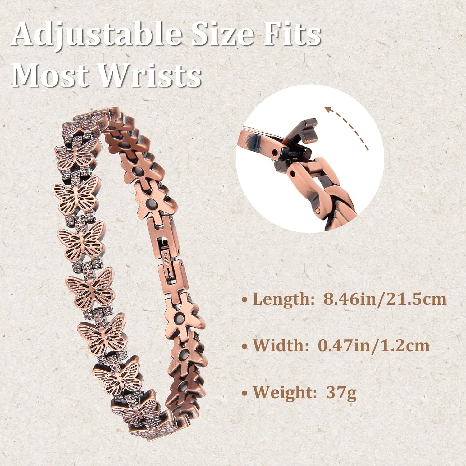 GMOX Premium Copper Magnetic B - огляд і ціна Health Wellness Gifts Women