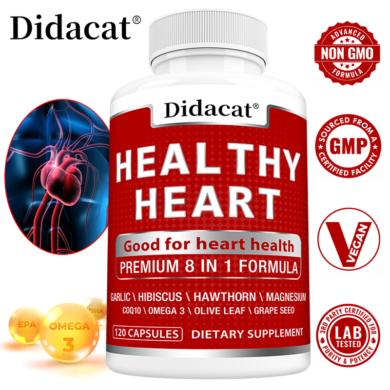 Heart Health Capsules with CoQ - огляд і ціна Health Wellness Day