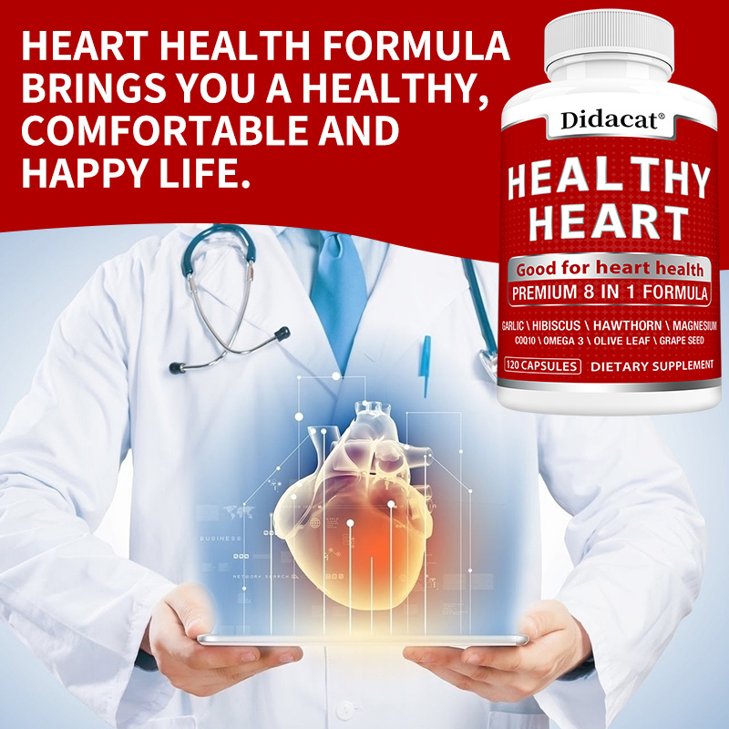 Heart Health Capsules with CoQ - огляд і ціна Health Wellness Day