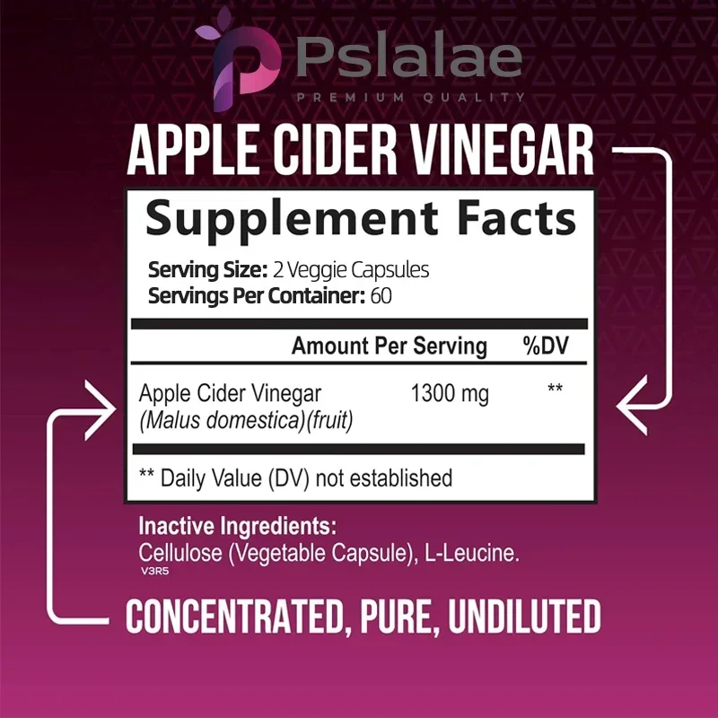 Apple Cider Vinegar Capsules - - огляд і ціна Health Wellness Day