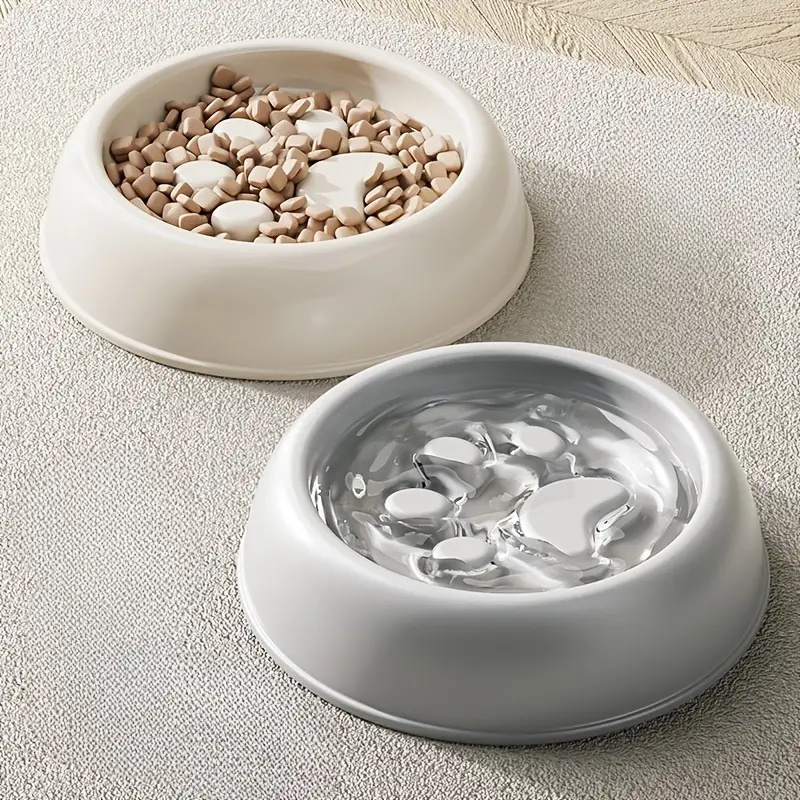 Paw Print Slow Feeder Bowls fo - огляд і ціна Health Wellness Solutions