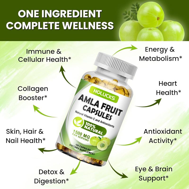 HOLUCKS Amla Fruit Extract Cap - огляд і ціна Health Wellness Day