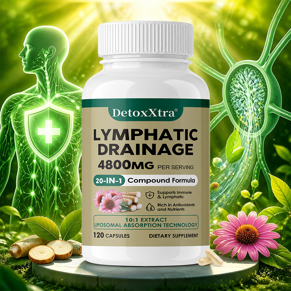 Lymphatic Cleanse Supplement - - огляд і ціна Health Wellness Day