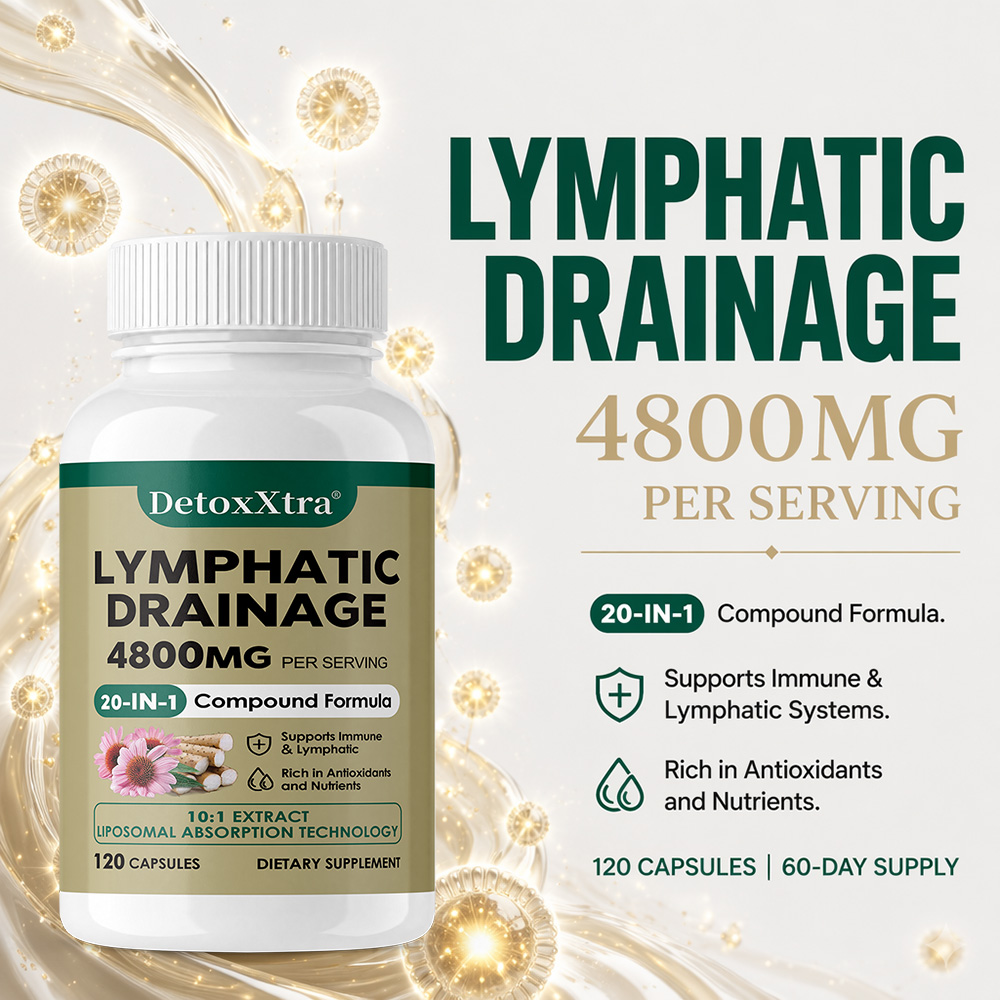 Lymphatic Cleanse Supplement - - огляд і ціна Health Wellness Day