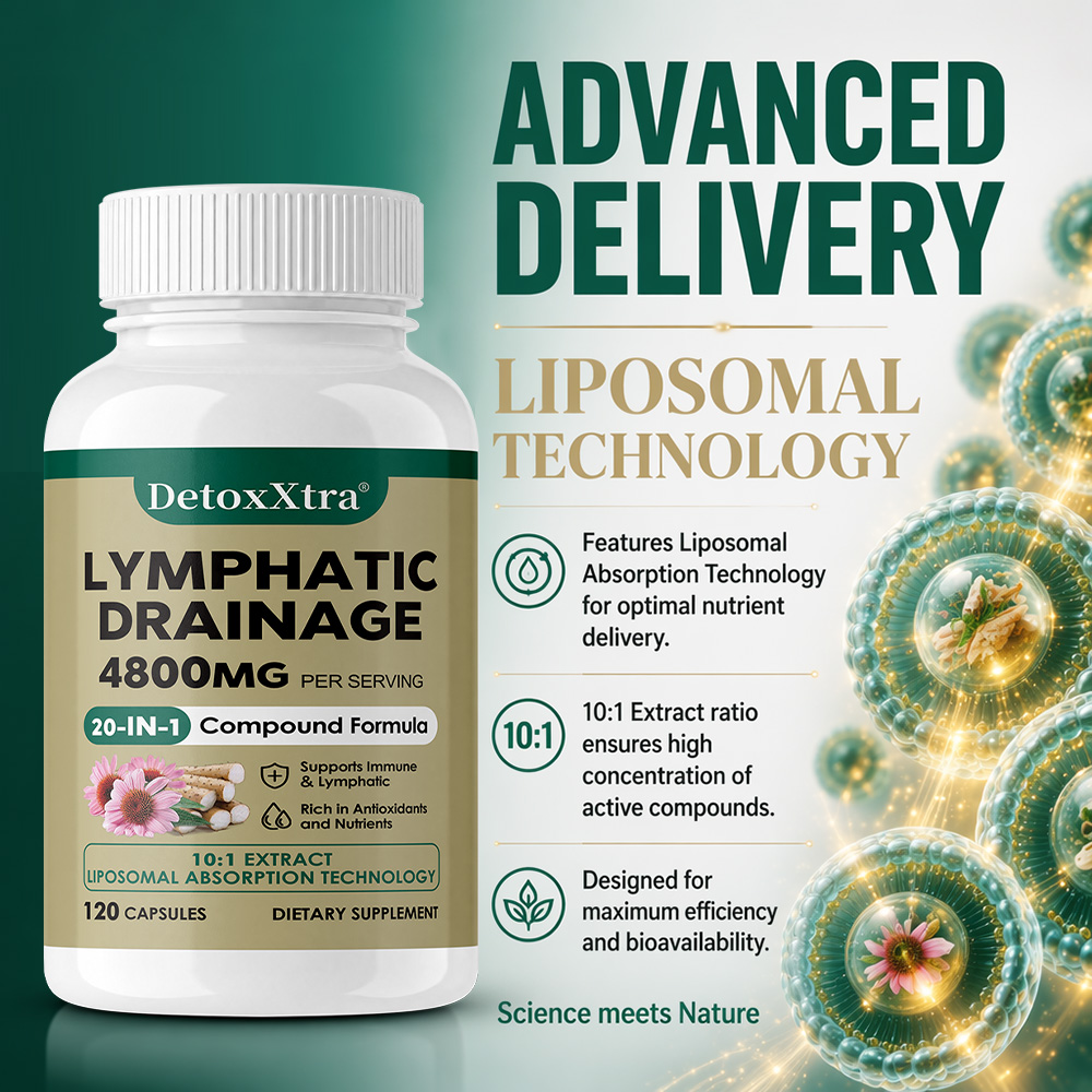 Lymphatic Cleanse Supplement - - огляд і ціна Health Wellness Day
