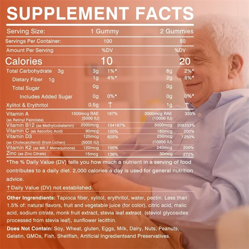 Vitamin D3 K2 + Vitamin B12 Gu - огляд і ціна Health Wellness Solutions
