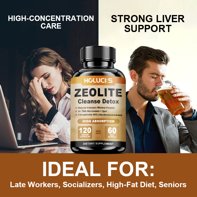 HOLUCKS Zeolite Cleanse Detox  - огляд і ціна Health Wellness Day