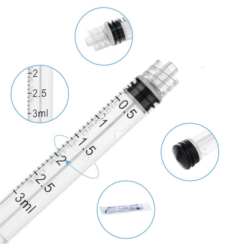 3ml 20 50 100Pcs Luer Lock Lab - огляд і ціна Health Wellness Solutions